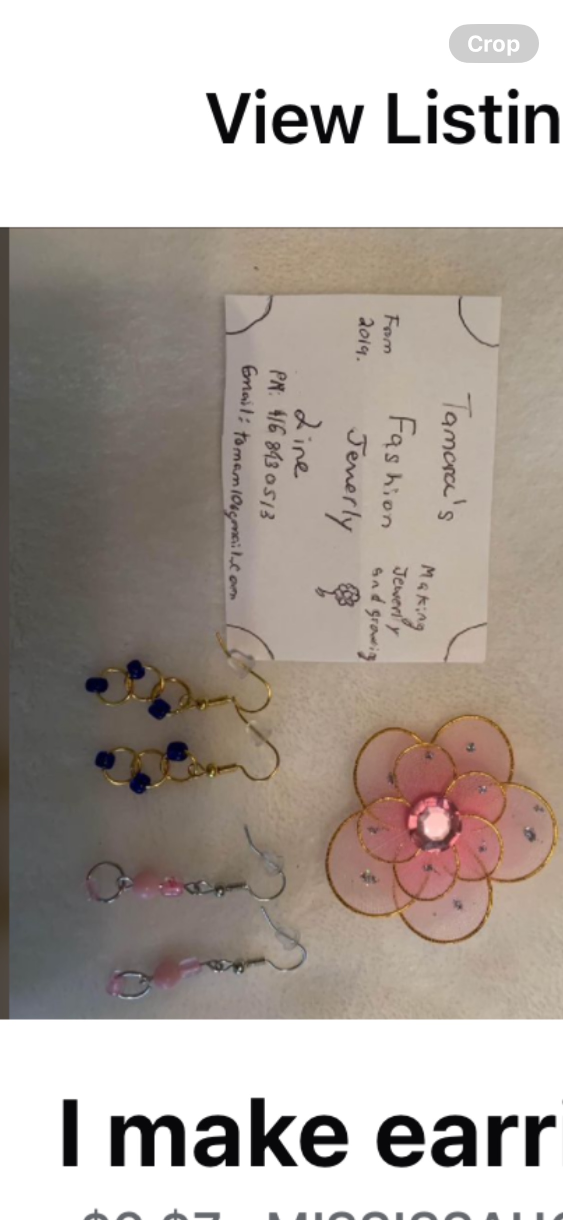 Handmade Jewellery