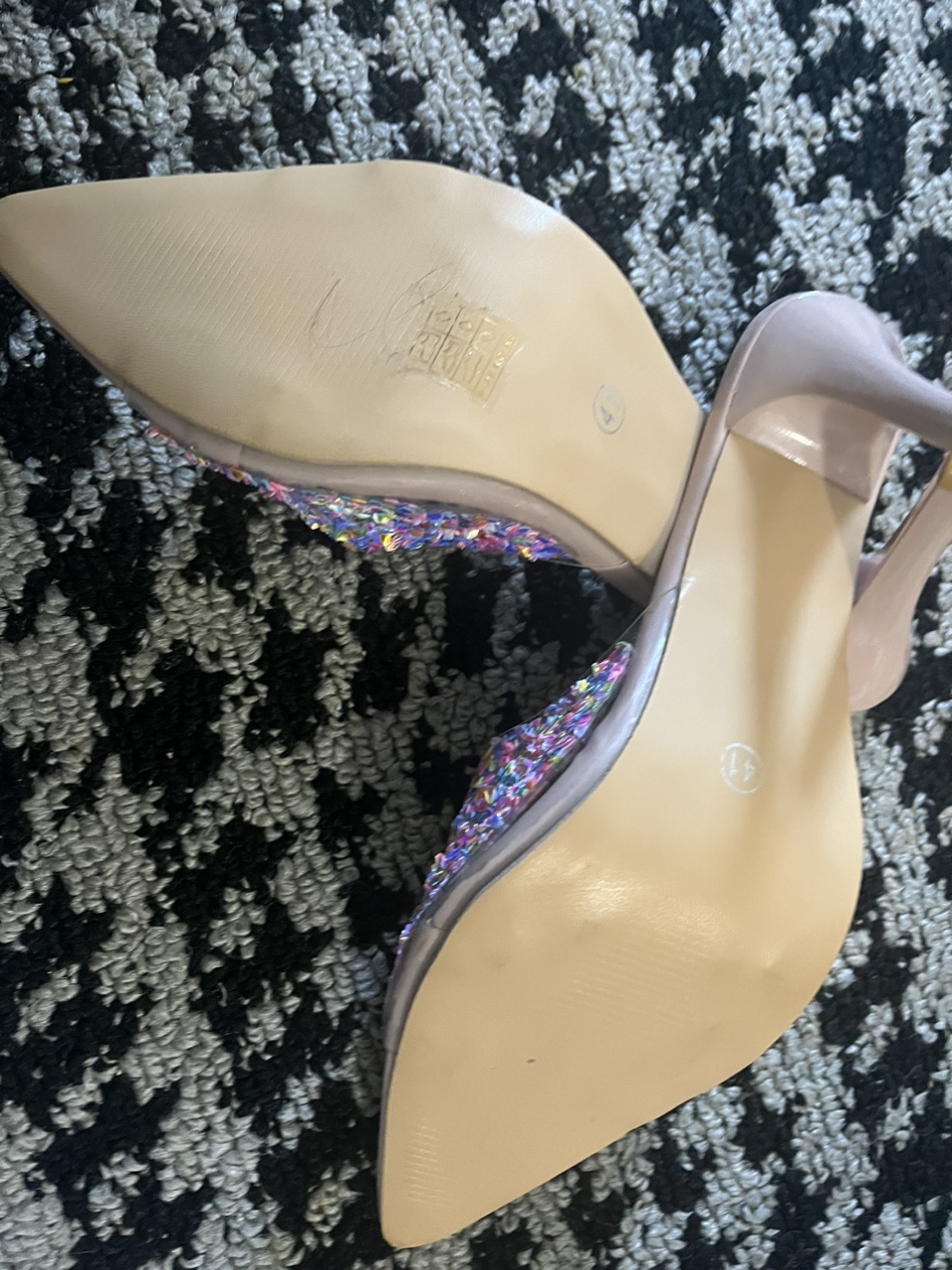 Rhinestone Stiletto Heels - photo 3