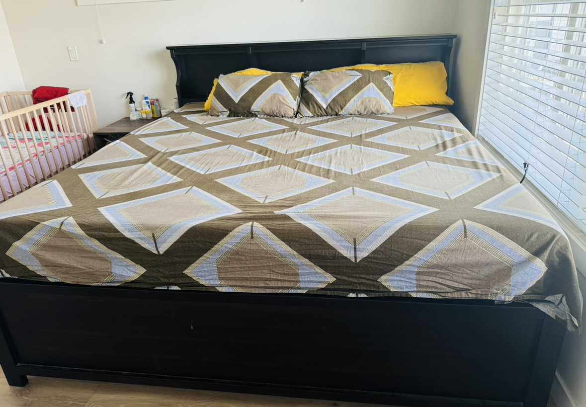 King size storage bed - photo 4
