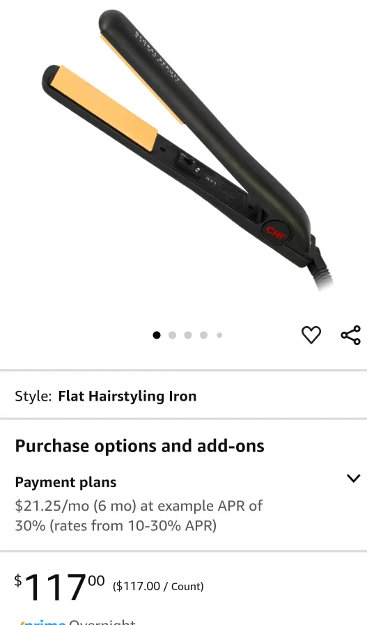 Chi hair straightener like new image indicator(2)