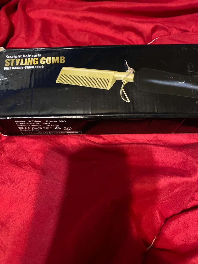 Hot styling comb image indicator(2)