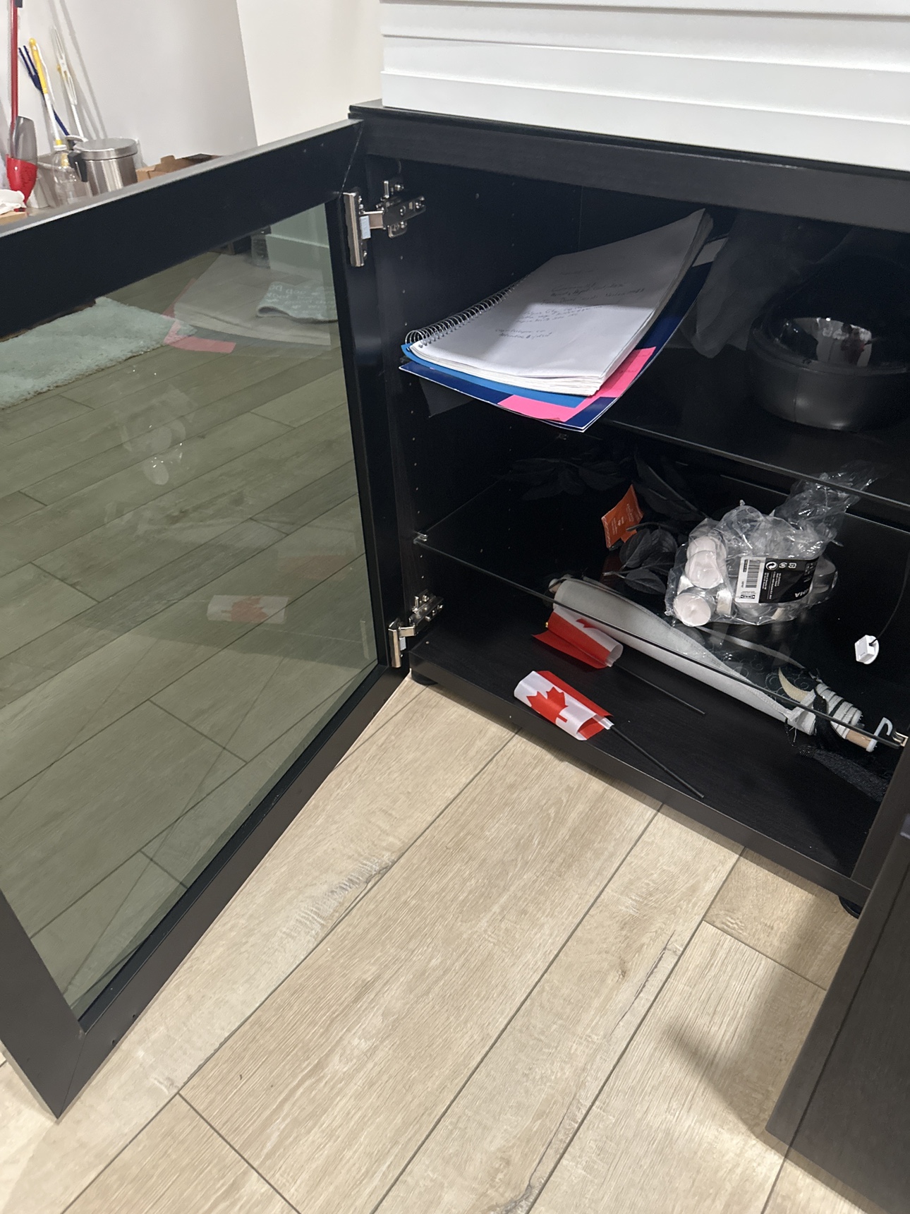 Black Entertainment Unit IKEA - photo 4