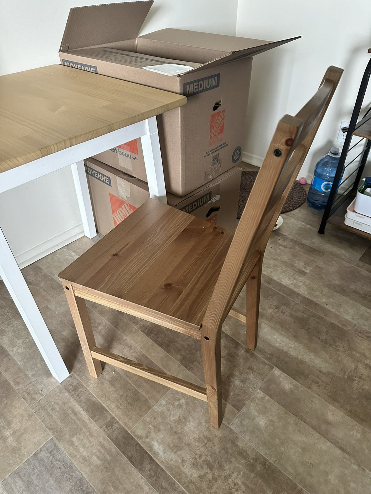 IKEA Pinntorp Table and Chair - photo 2