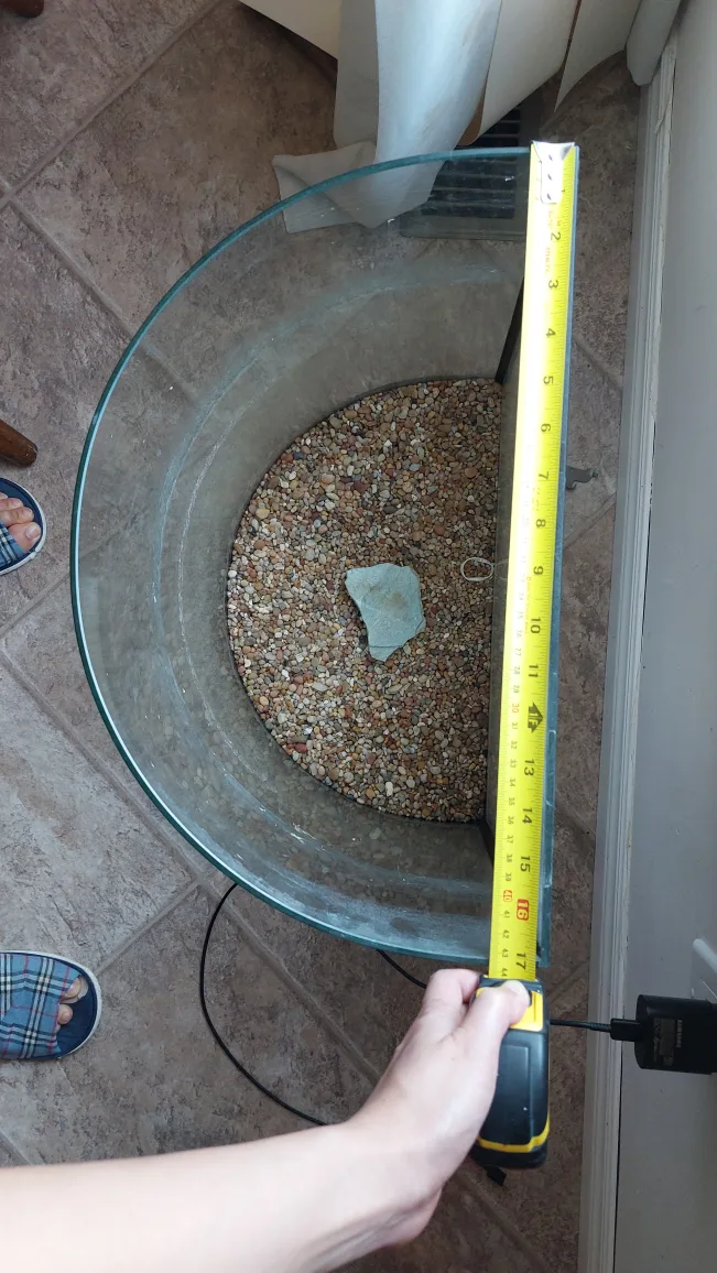 Aquarium/Terrarium half cylindrical, tall | #freecycle image indicator(5)