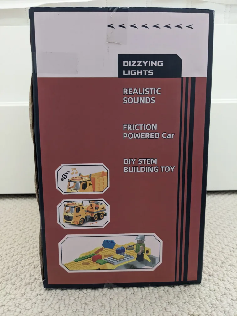 4-in-1 STEM Learning Construction Truck Toy image indicator(4)