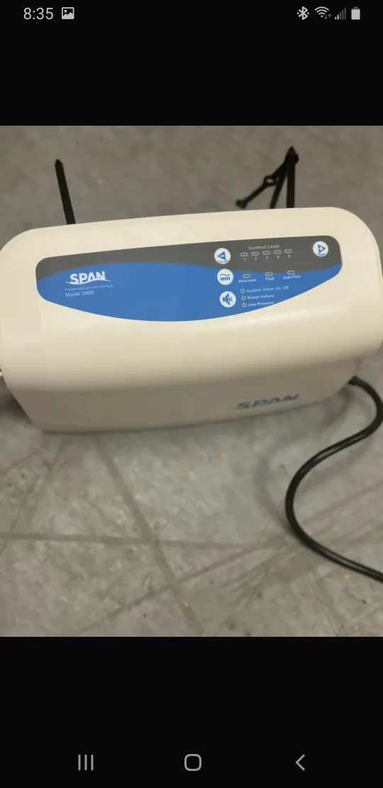 SPAN PressureGuard APM2 Safety Supreme Mattress never used image indicator(3)