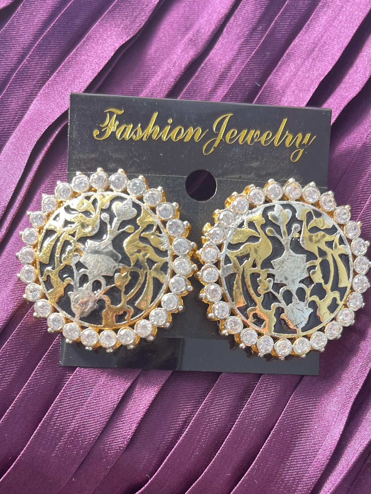 Pakistani and Indian Jhumka Earrings - photo 5