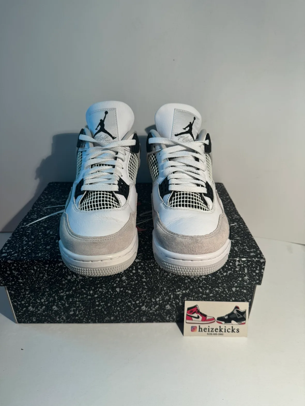 Jordan 4 Military Black size 9 image indicator(3)