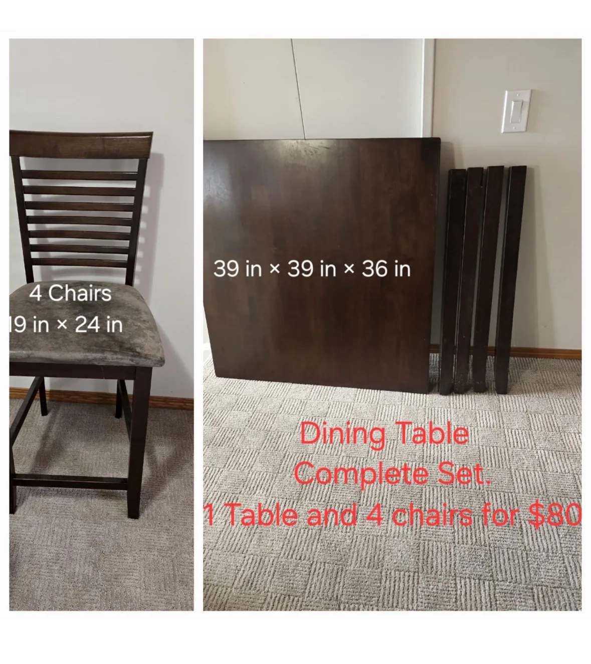 Dining Table Set image indicator(3)
