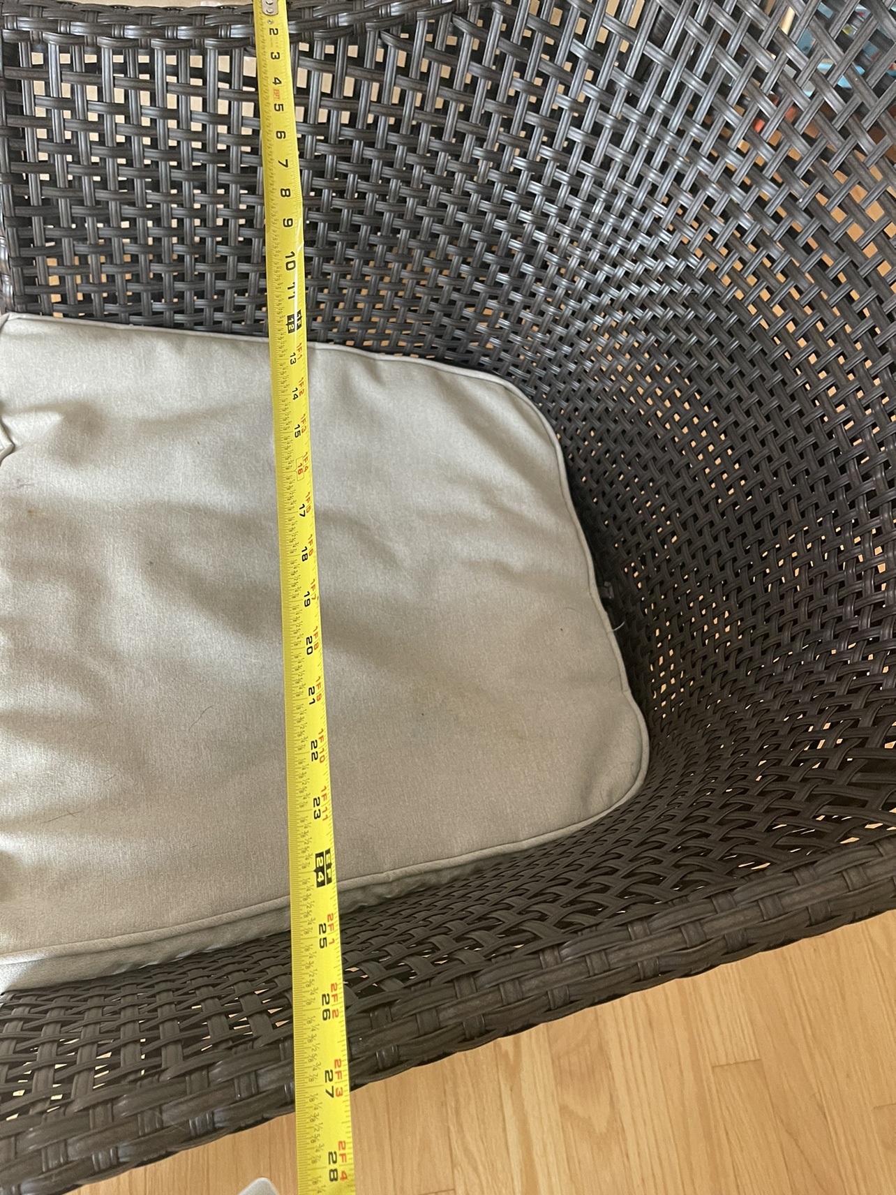 Wicker Patio Chair - photo 4