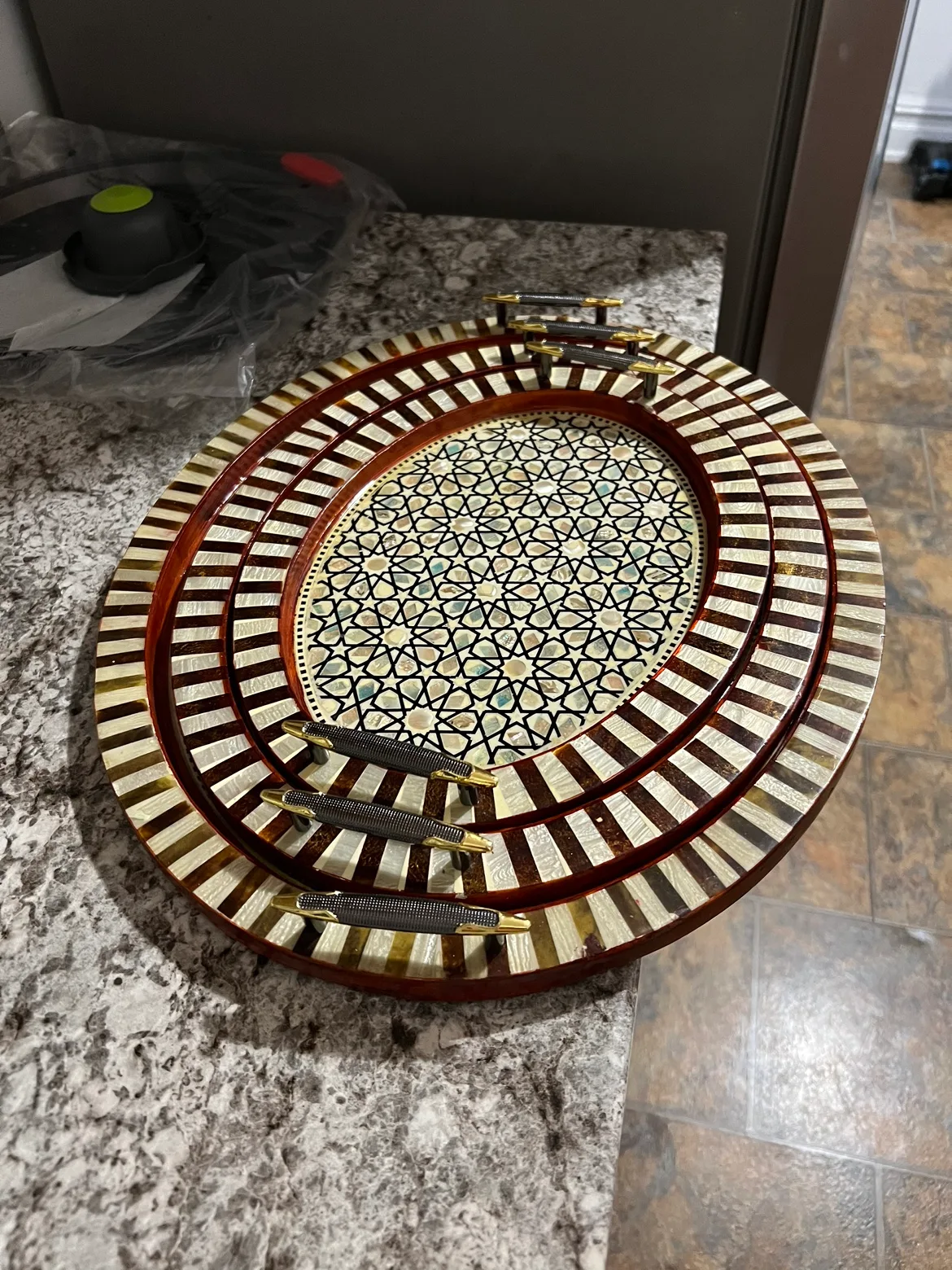 Set of 3 Decorative Trays thumbnail
