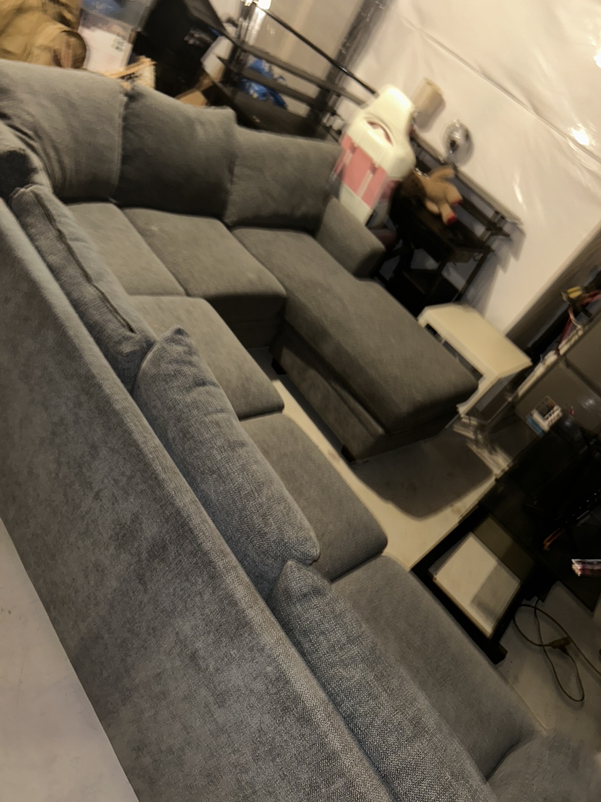 Grey Sectional Sofa - photo 2