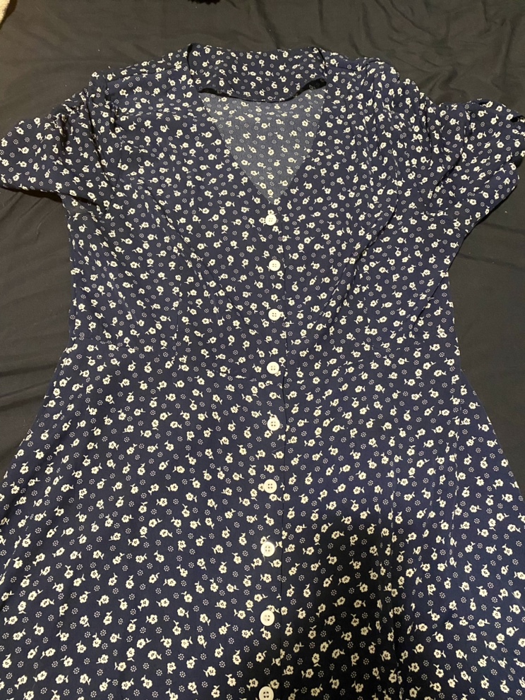 Floral Button Down Dress