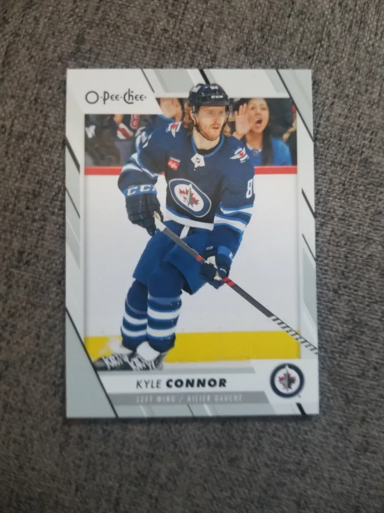 O-Pee-Chee Kyle Connor Hockey Card #freecycle thumbnail