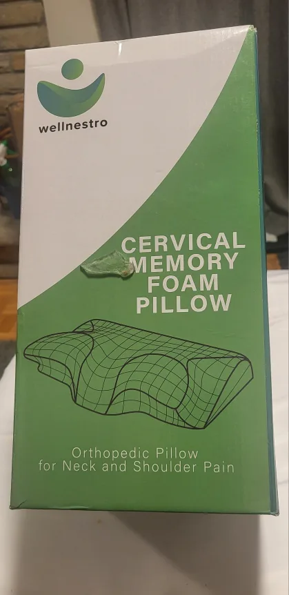 Wellnestro Cervical Memory Foam Pillow thumbnail