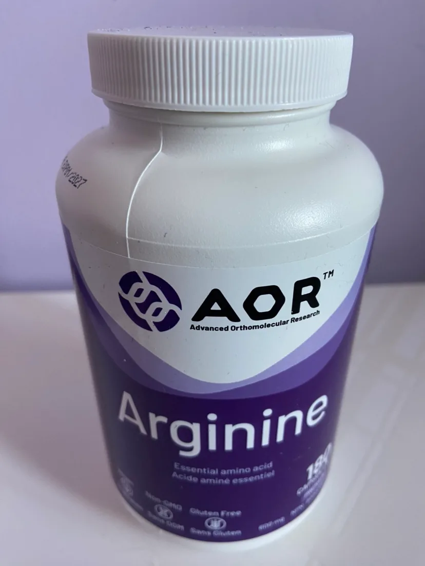 AOR Arginine 180 Capsules supplement thumbnail