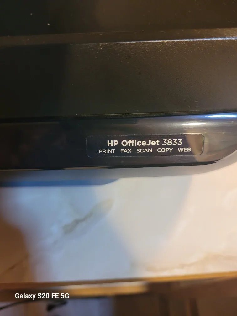 HP OfficeJet 3833 Printer image indicator(2)