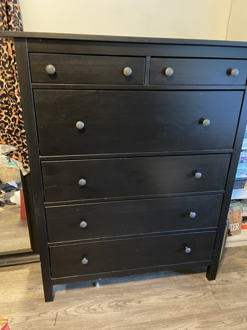 IKEA Black Dresser