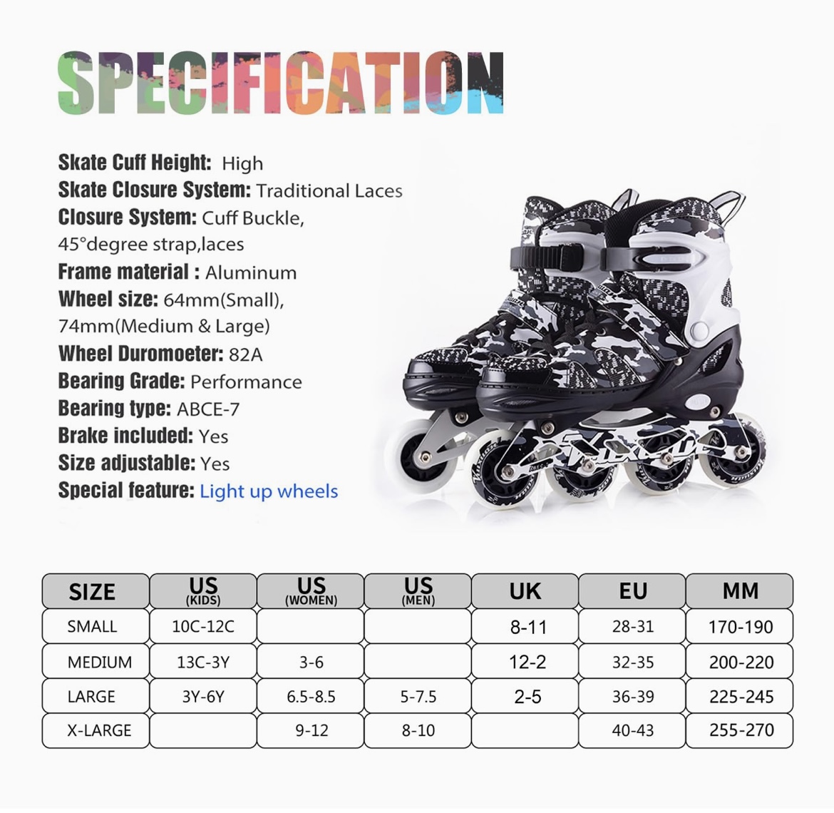 Rollerblades & Protective Gear Set (US M 5-7.5) - photo 2