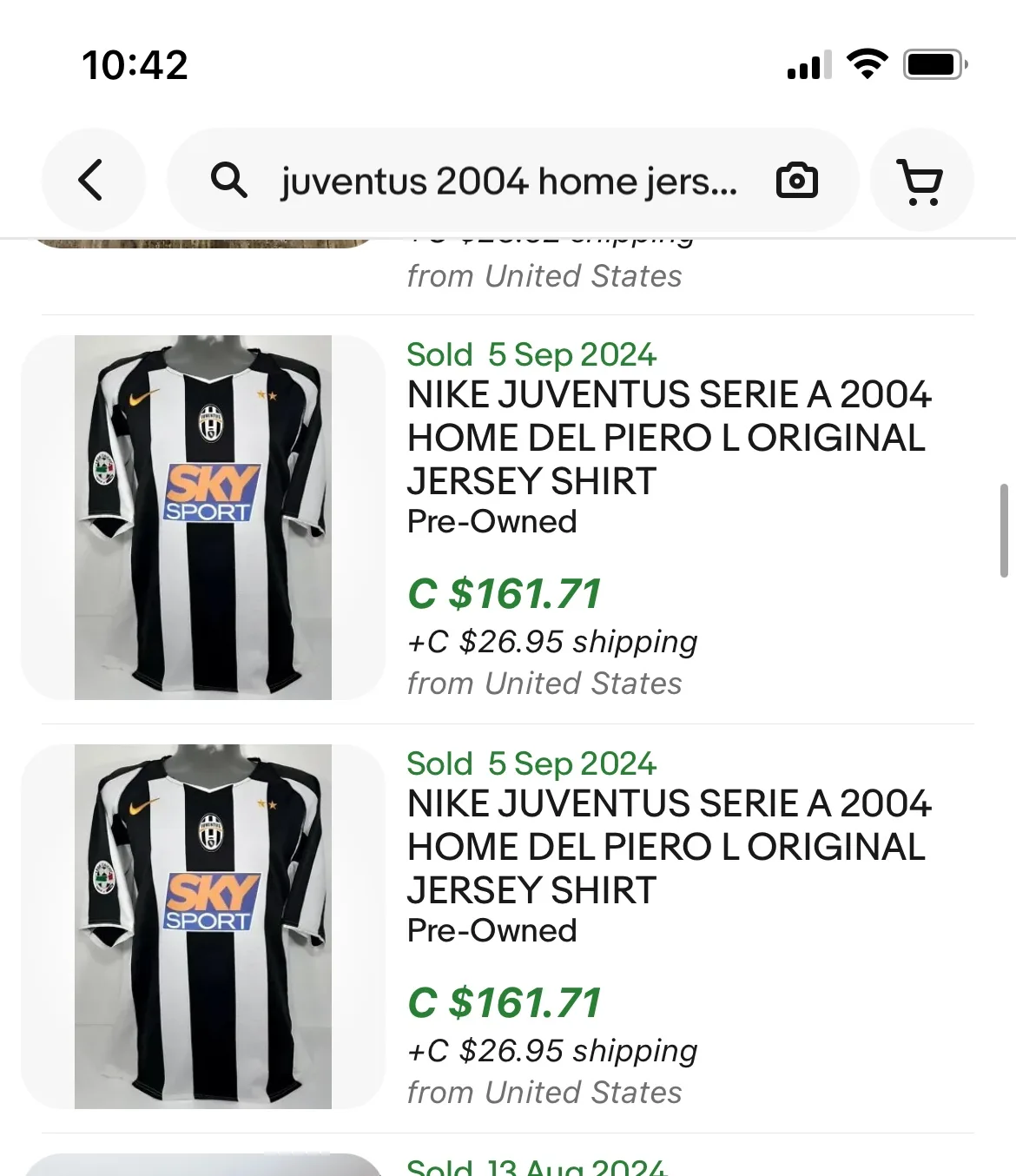 Vintage 04/05 Juventus Home Jersey image indicator(7)