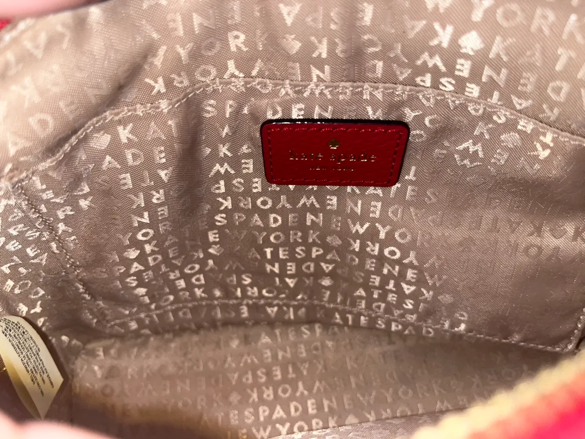 Kate spade Grove Street Millie red crossbody bag image indicator(6)