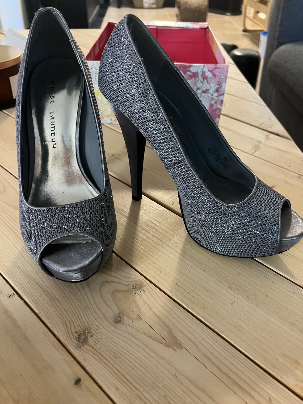Sparkly Heels