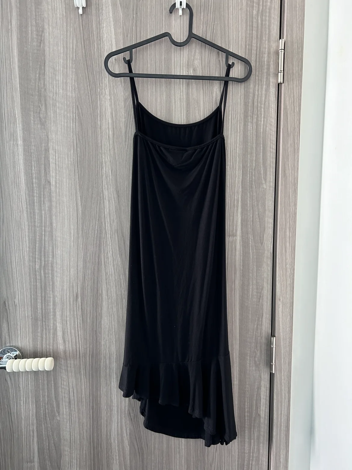 Dazy Asymmetric Black Dress image indicator(2)