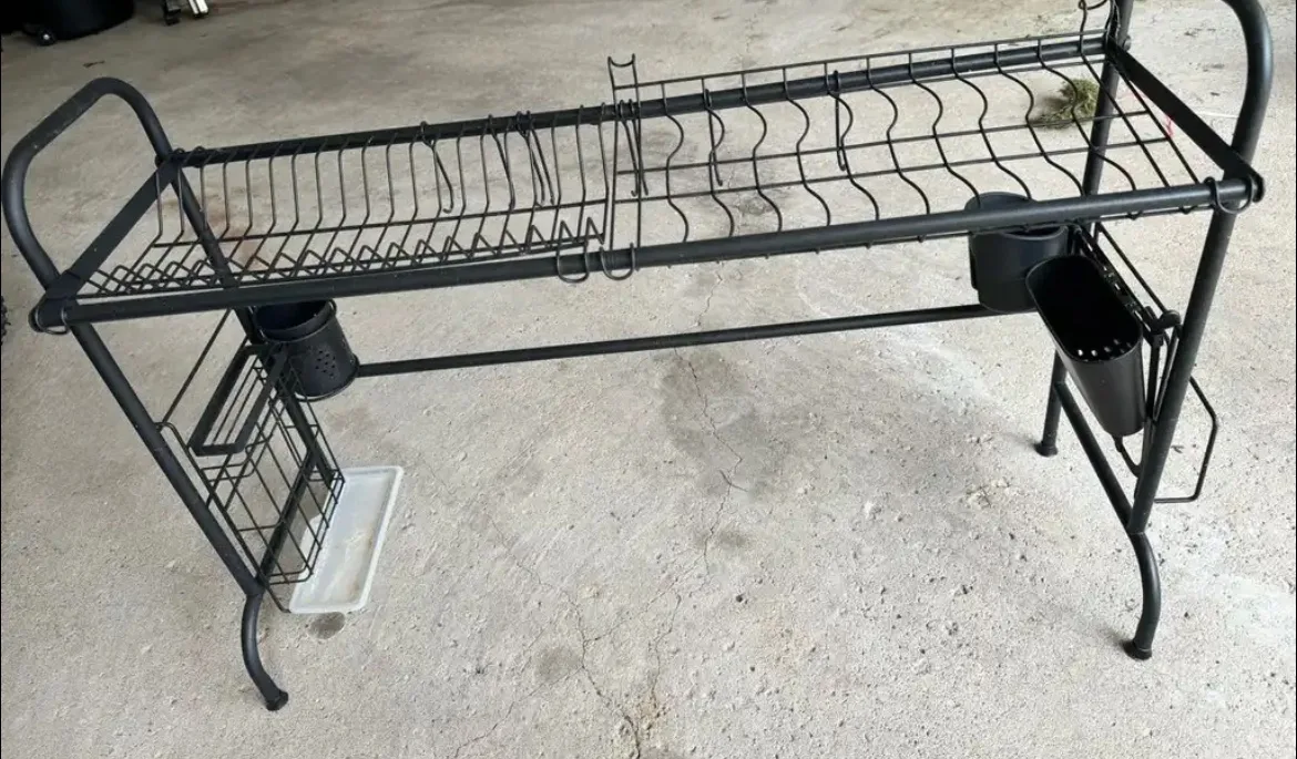 XL OVER THE SINK Dish Drying Rack thumbnail