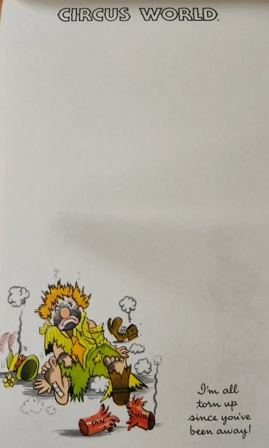 Circus World Notepad image indicator(4)