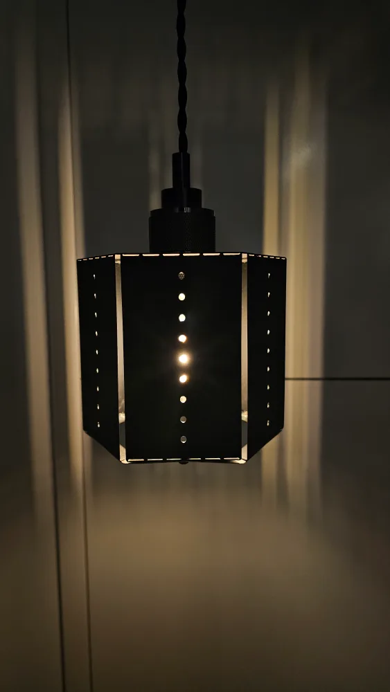 Black Metal Pendant Light thumbnail