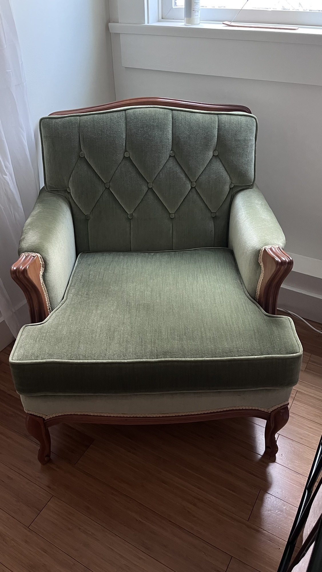 MSM olive green arm chair - photo 4