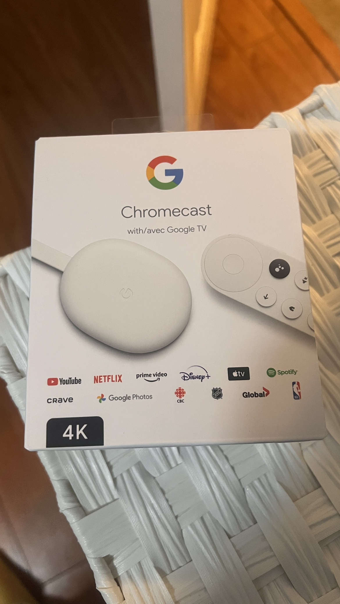 4K Google Chromecast with Google TV