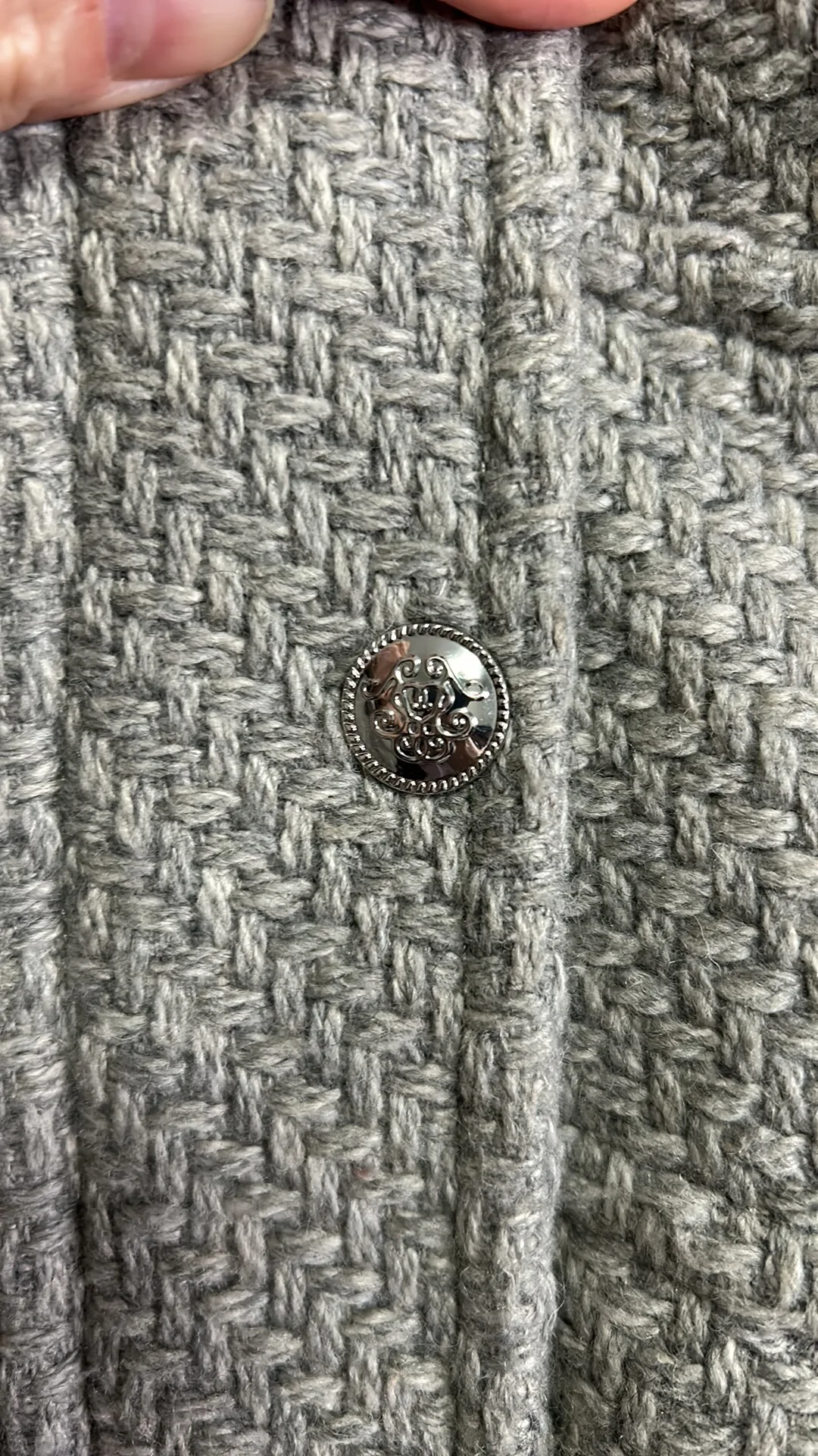 Jessica Simpson Grey wool Coat image indicator(9)