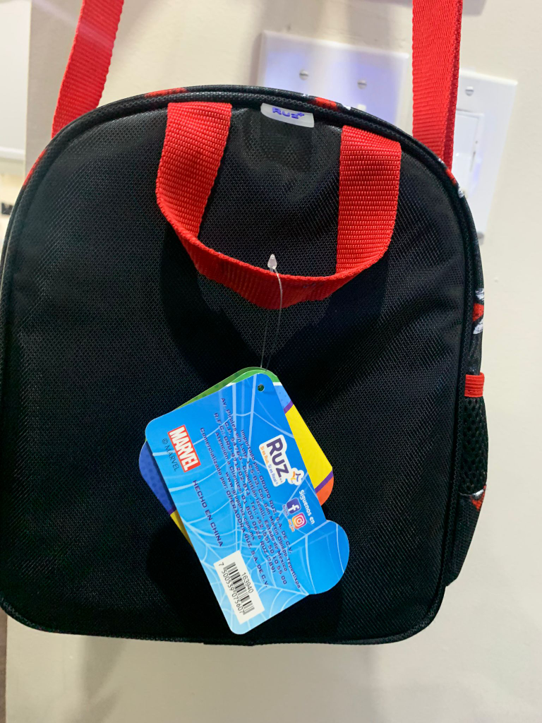 spiderman lunch bag 🎒 - photo 4
