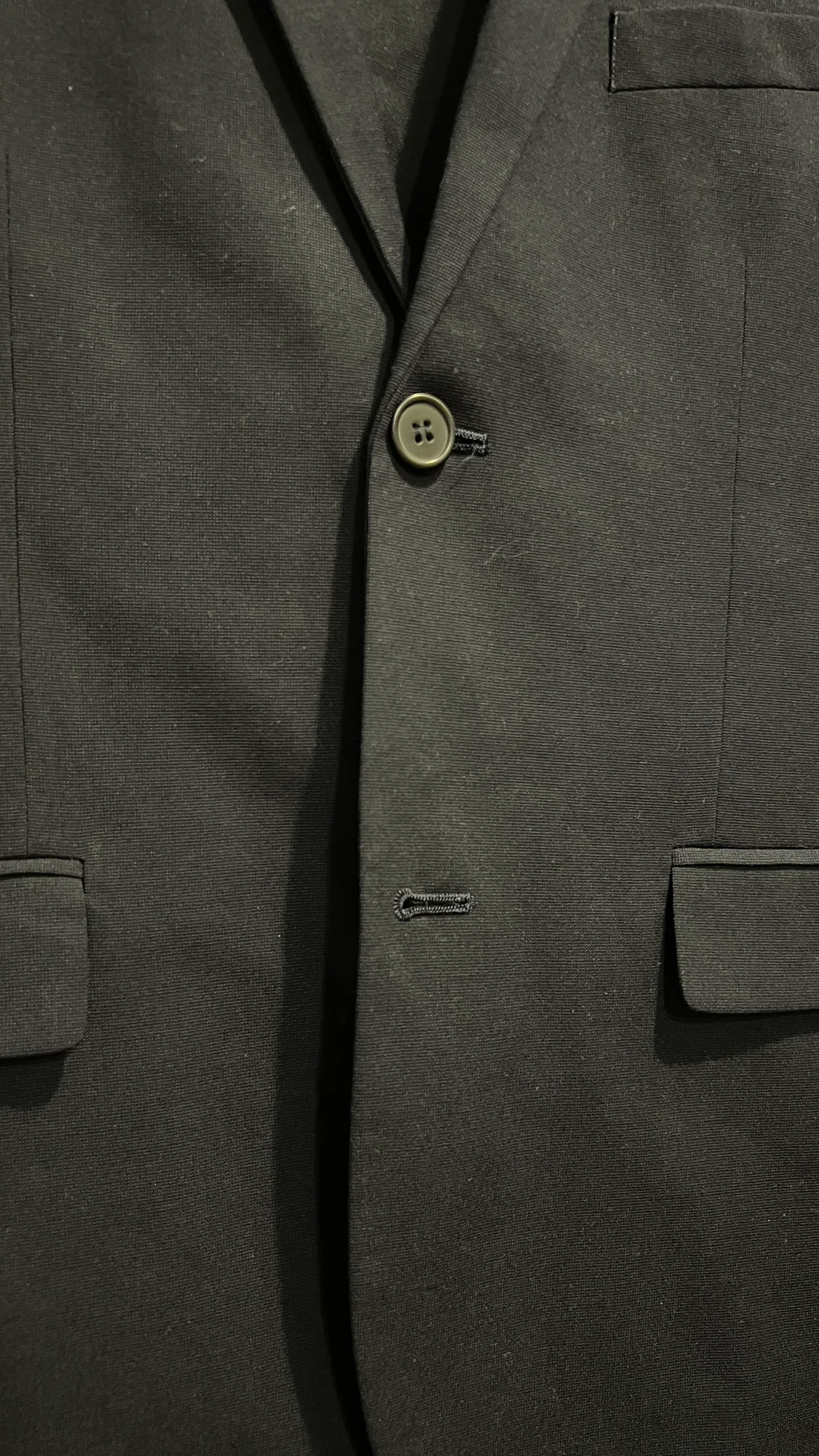 H&M Men's Black Suit (Jacket and Trousers) image indicator(3)