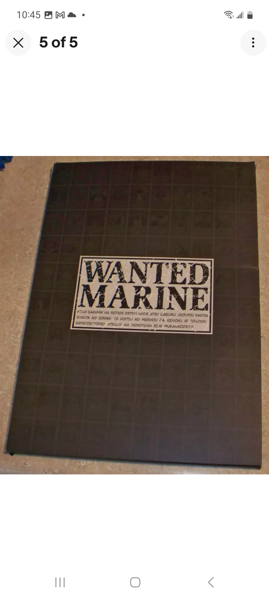 Wanted Marine Anime/Manga posters