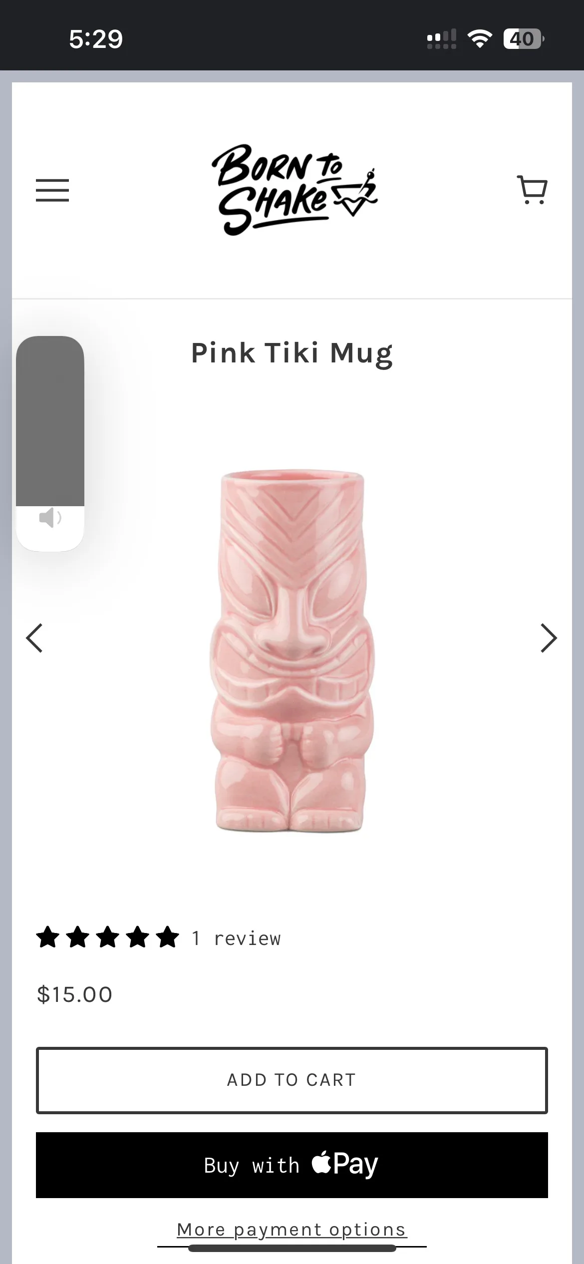 Pink Tiki Mugs (set of 2) image indicator(2)