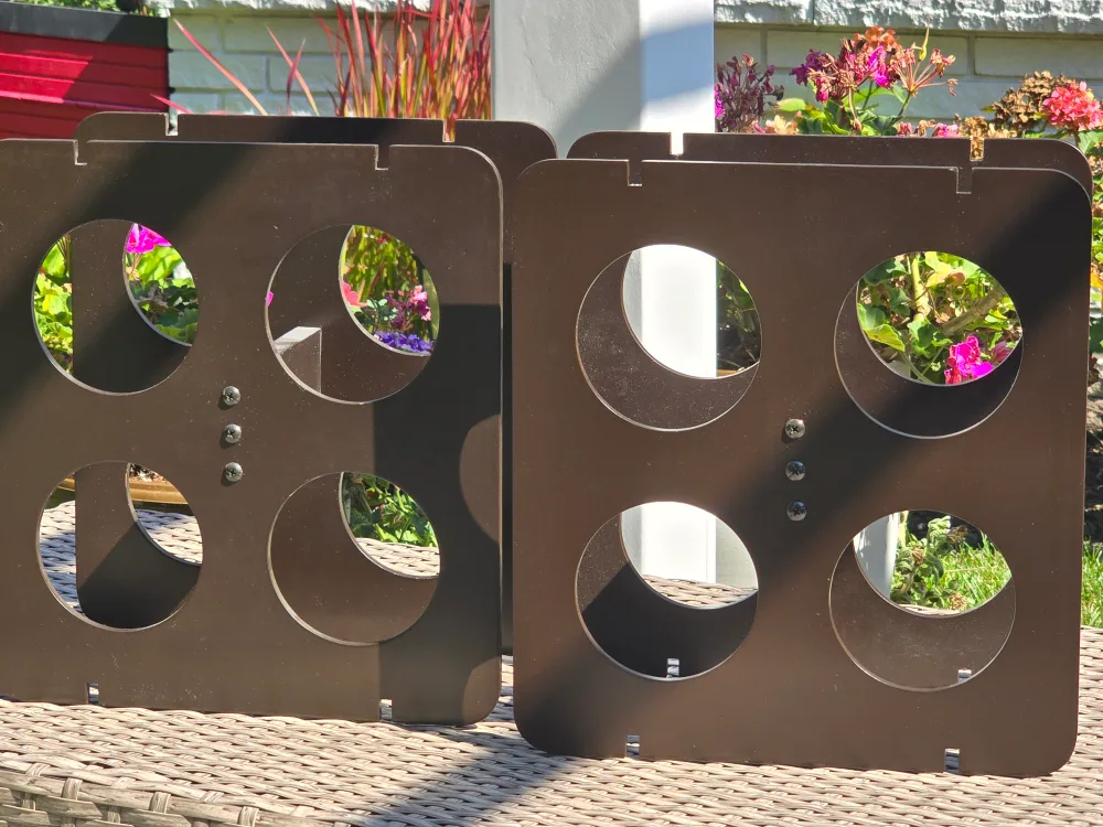 Wine Rack, Wood, Espresso Brown image indicator(2)