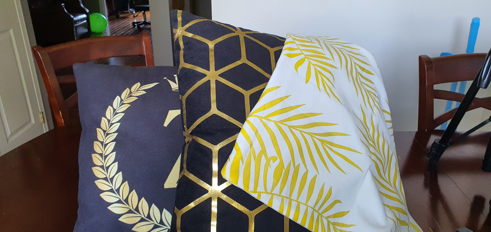 Set of 6 IKEA Throw Pillows (2 of each design)