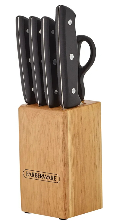 Farberware 6 pieces Triple Rivet Knife Set (NEW)
