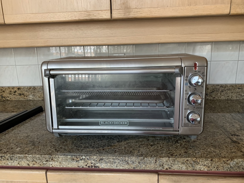 BLACK+DECKER Crisp ‘N Bake Air FryOven  Stainless Steel