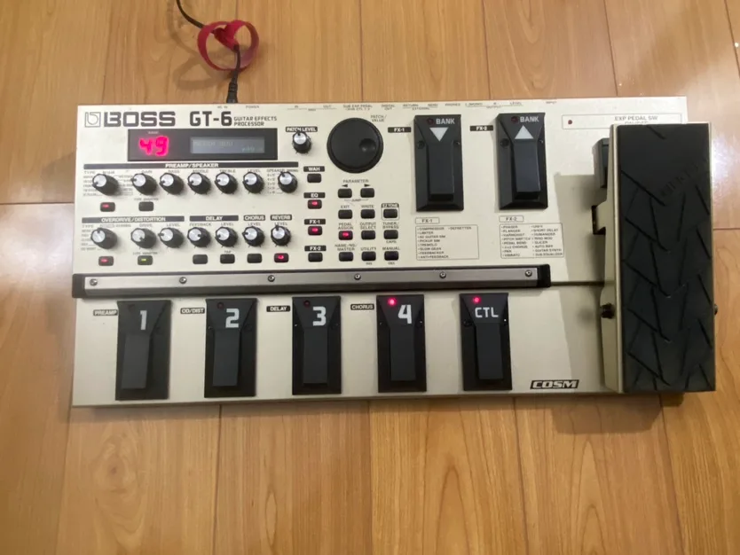 Guitar Effect Pedal - Boss GT-6 image indicator(7)