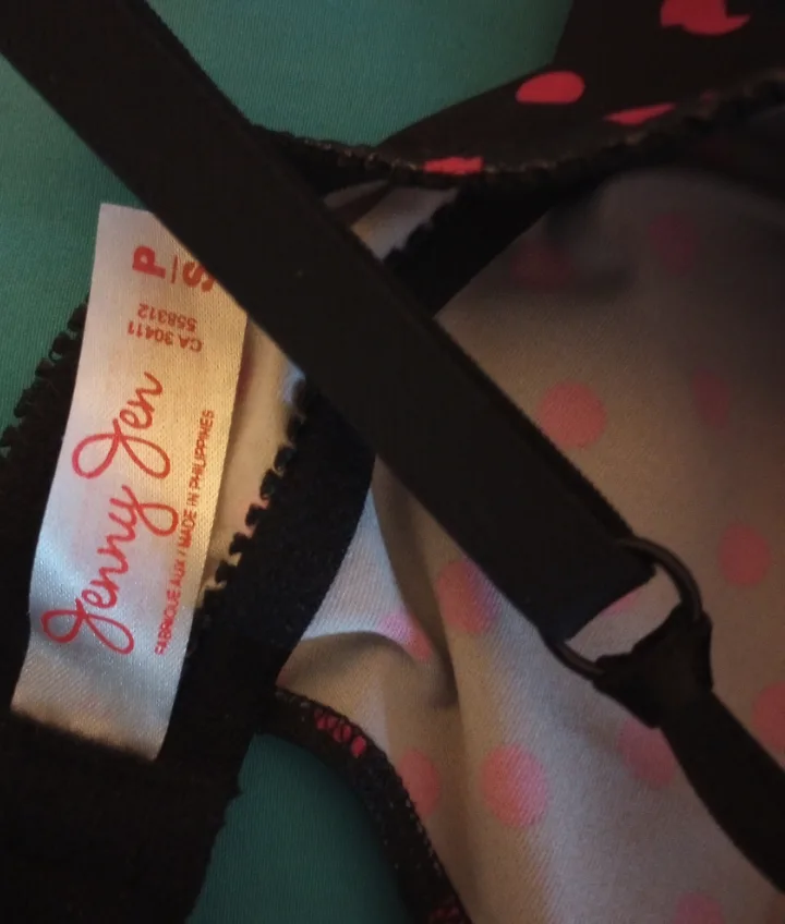 Pink Polka Dot Lingerie SMALL image indicator(2)