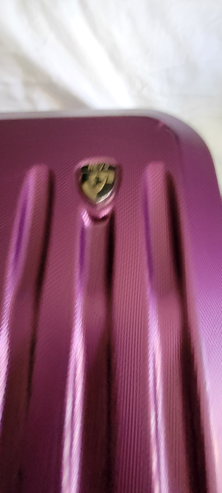 24 inch Heys Hardcase Purple Suitcases - photo 3