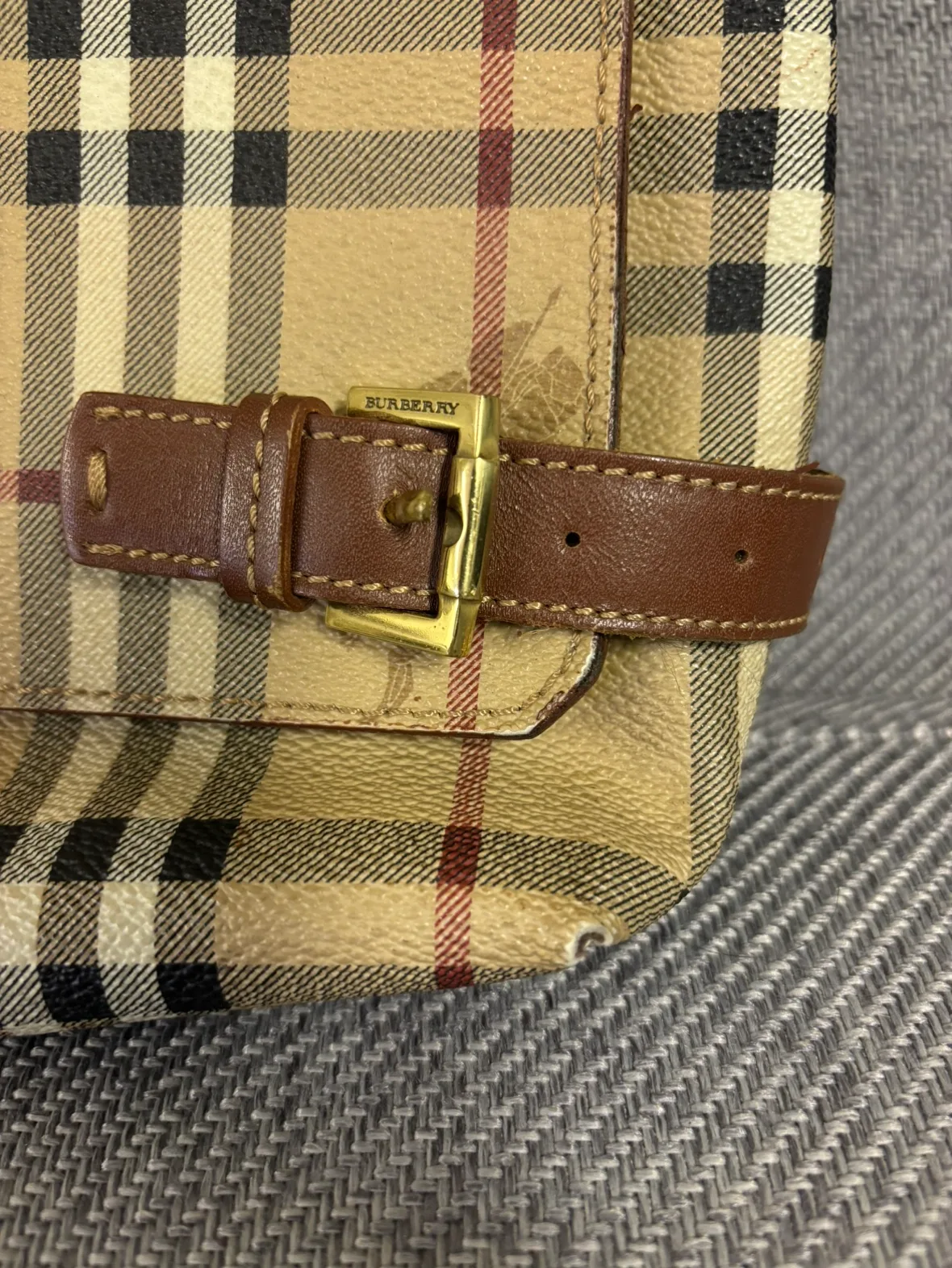Burberry Haymarket Messenger Bag image indicator(3)