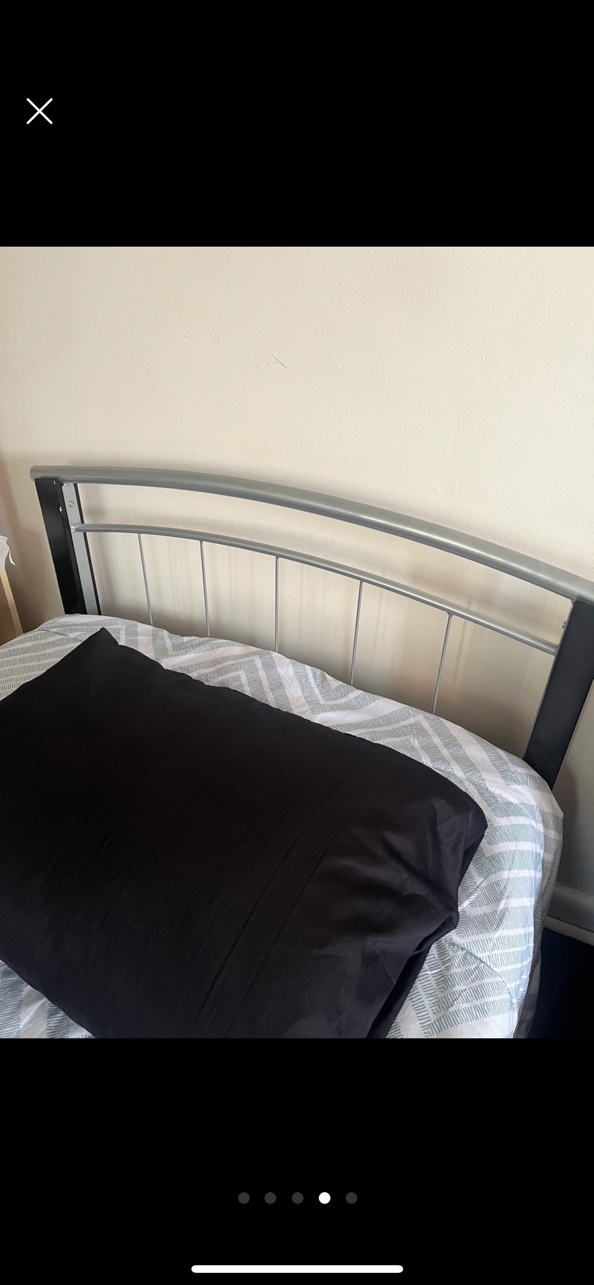 Metal twin  Bed Frame - photo 4