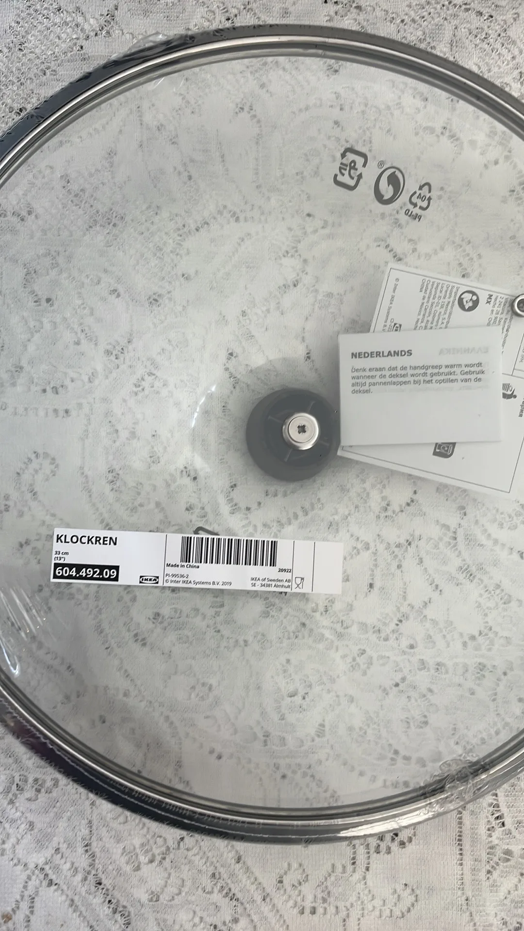 IKEA Glass Lid (13”) 🆕 Retails $13.99 + tax image indicator(2)