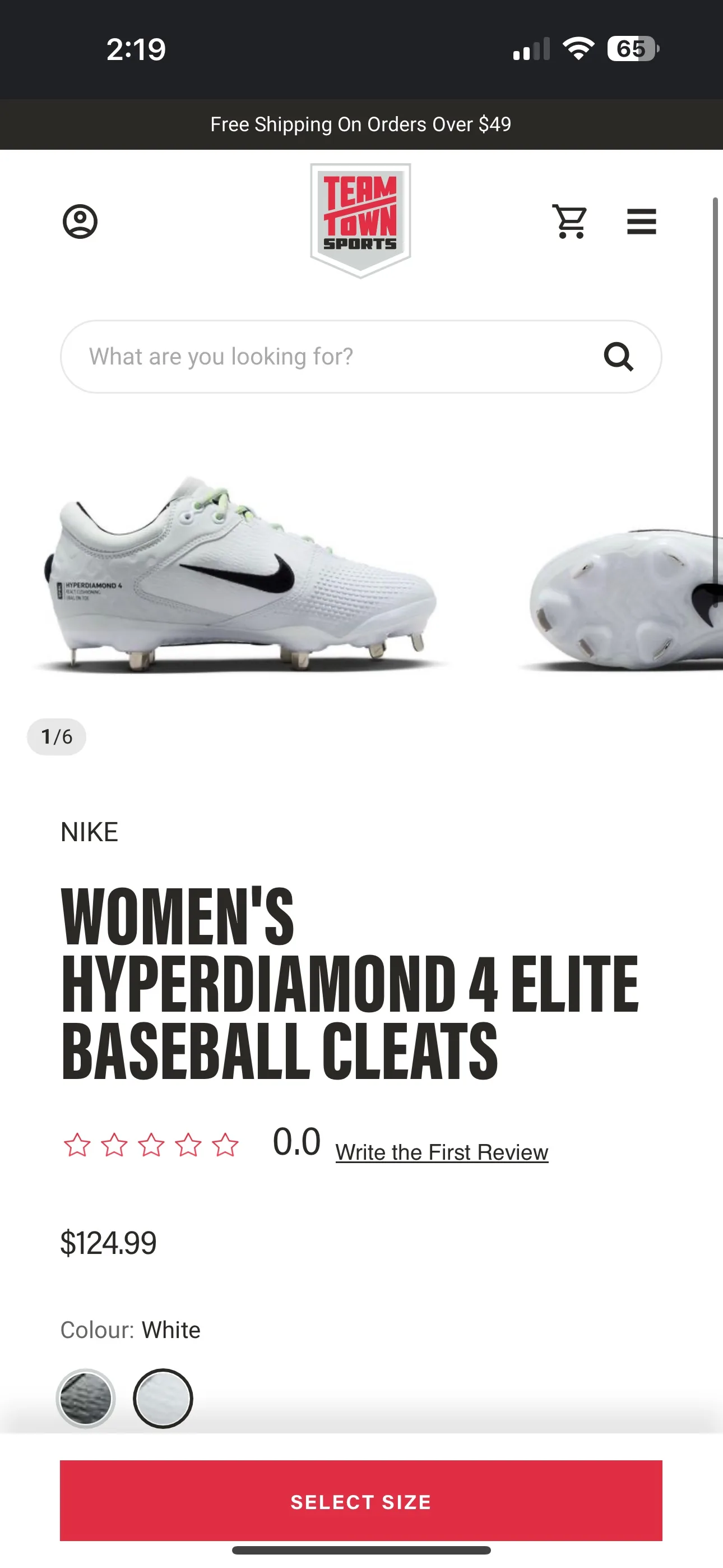 Nike Hyperdiamond 4 Elite Baseball Cleats image indicator(3)