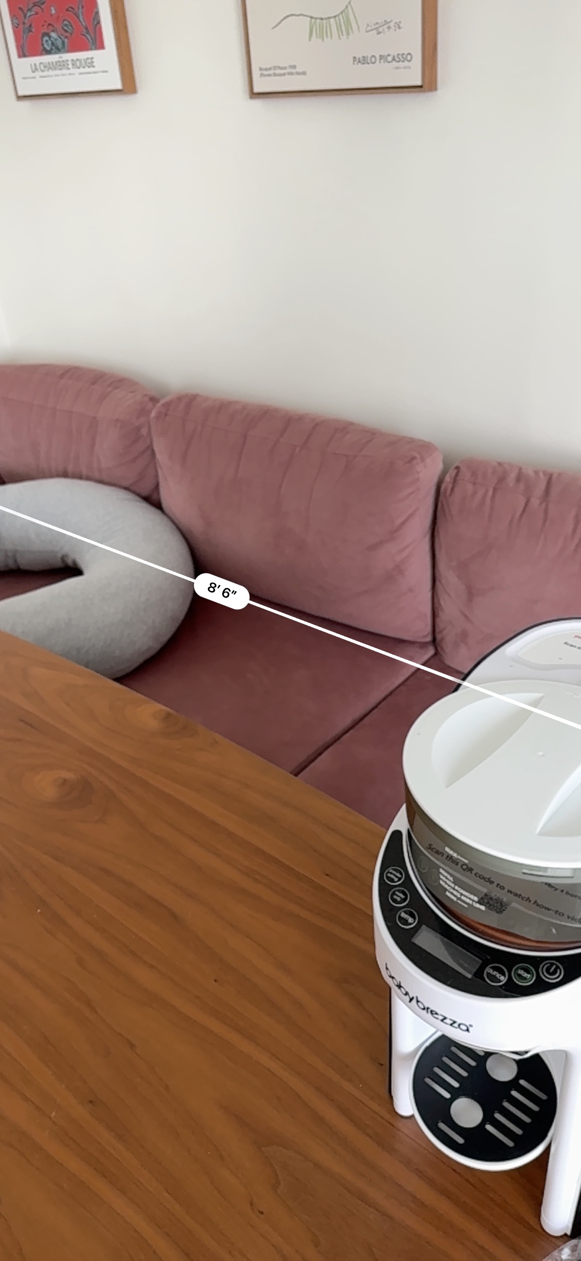 Pink Sectional Sofa - photo 3