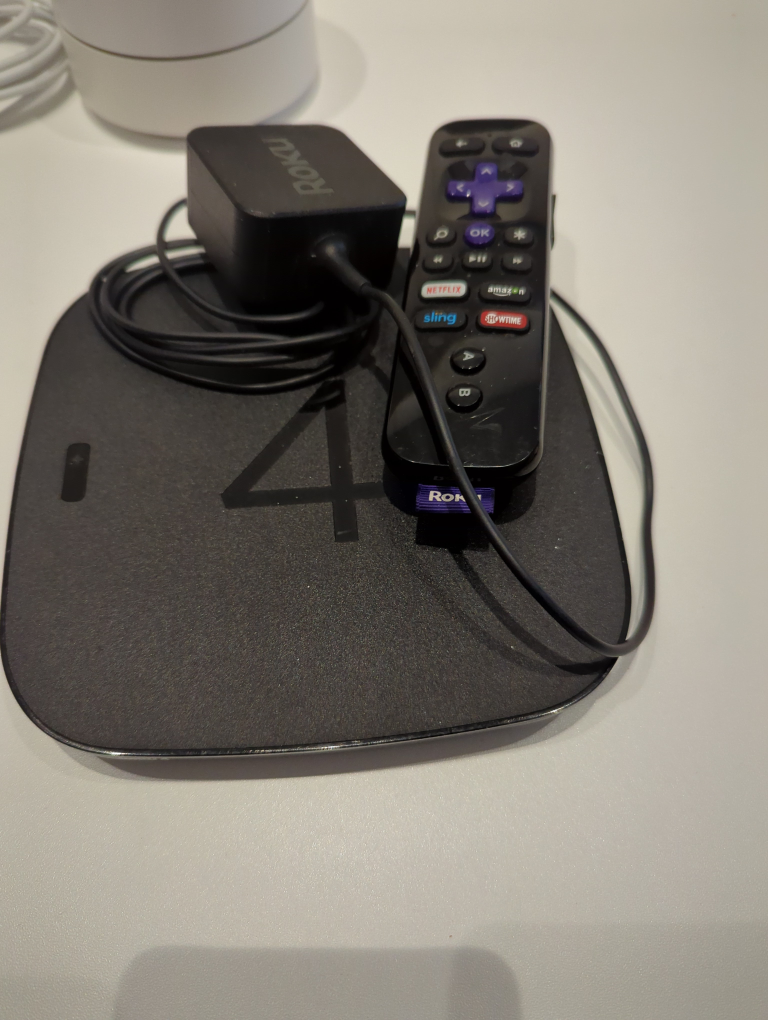 roku 4 box and remote